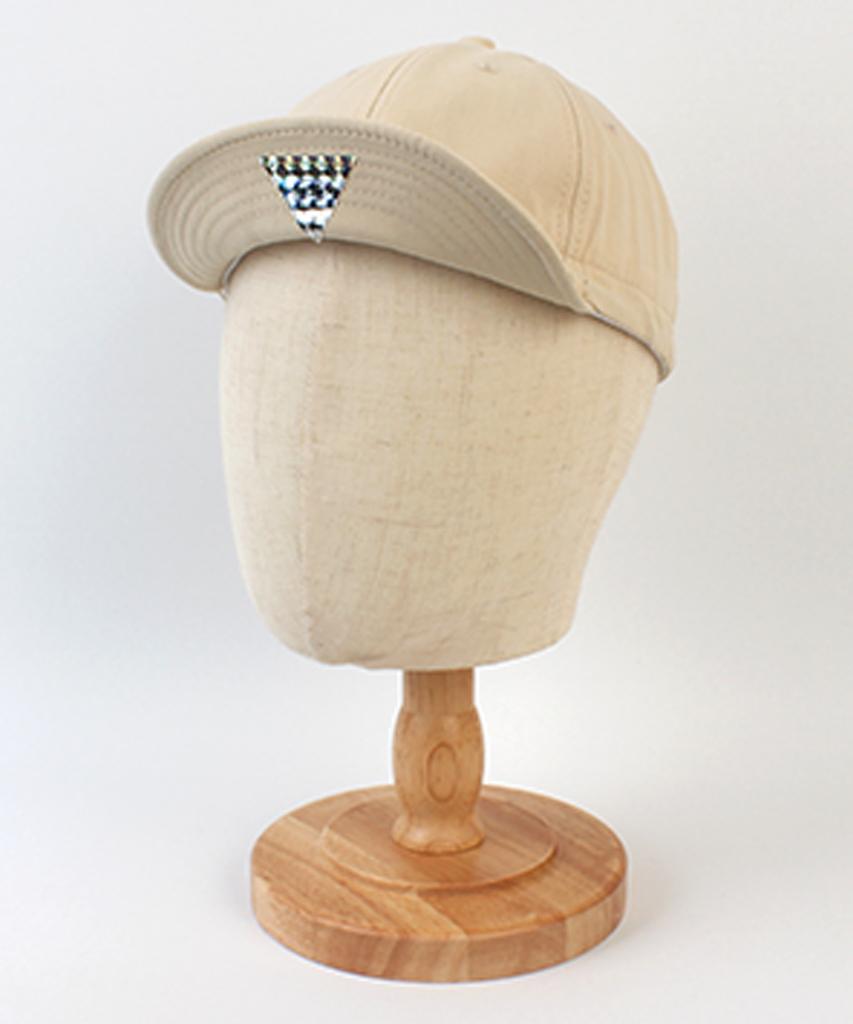 Yunibeosyeolkemiseuteuli Beige Short Brim Bikecap