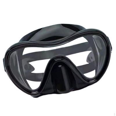 Plongée Sous-Marine Adulte, Lentille en Verre Trempé Masque de Snorkeling Lunettes de Natation Premium avec Cache-Nez