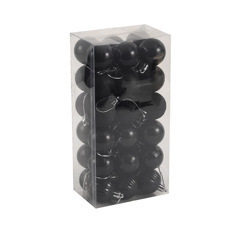 

Набор из 36 штук 4-сантиметровых елочных украшений в виде неправильных шаров