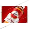 Vintage Beer Metal Tin Sign Rectangular Iron Wall Art Home Decor 20x30 Cm