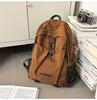Schoolbag Lightweight Multi-Pocket Neutral Wind Men's and Women's Backpacks Commuter Travel Large Capacity Junior High School Student Backpacks Tide