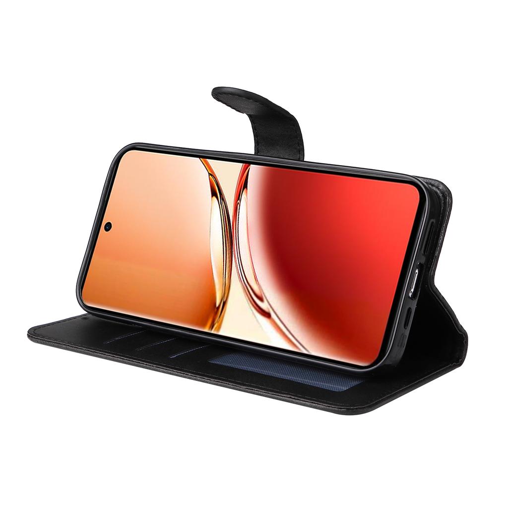 For Oppo Reno12 F 4G Case Wallet PU Leather Folio Flip Phone Cover