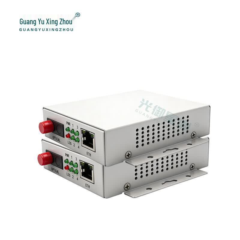 1-Channel Telephone & 100M Ethernet Fiber Optic Transceiver