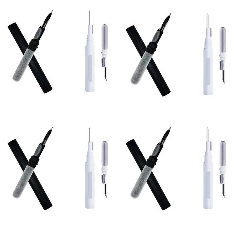 1/2/3/4/6/8 Peças Caneta de Limpeza para Fones de Ouvido llphone Kit Limpador Escova de Limpeza Para Fones de Ouvido Bluetooth Sem Fio Ferramentas de Limpeza