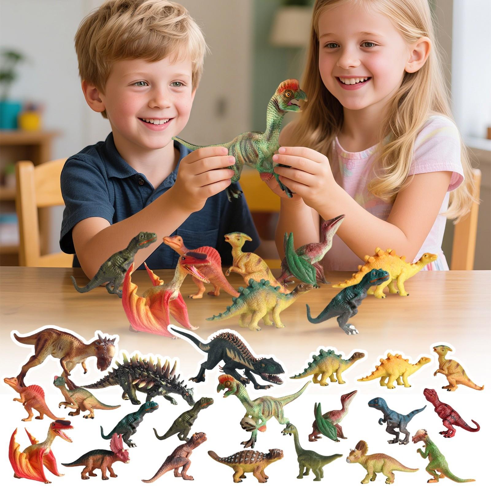 

Solid Soft Rubber Tpr Dinosaur Kneading Fun And Stress-Relieving Toys One Size