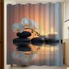1 szt. Zasłona prysznicowa do łazienki, Warsztaty uzdrawiania duszy, Zasłona prysznicowa na wieczór przy świecach, Zawiera 12 haczyków, 180*180cm Łazienka