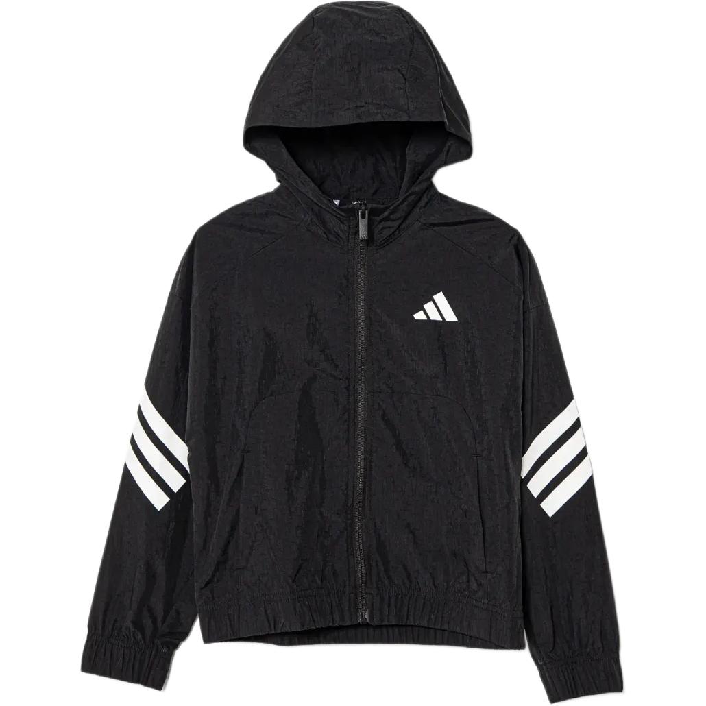 

Adidas Jacket With Logo Print Long Sleeve Kids jackets Black JJ4791 164