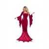 European & American Gothic Witch Vampire Halloween Masquerade Costume - Long Dress with Bat, Witch, Ghost, and Bride Themes for Performance