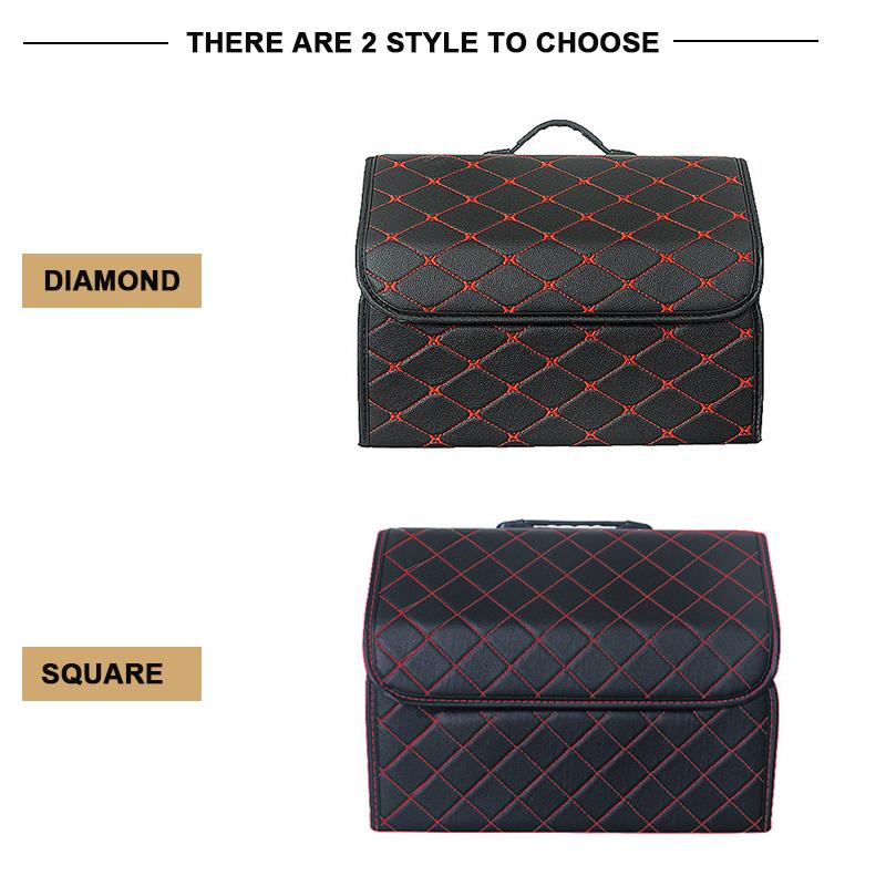 Car Organizer Waterproof Portable Folding Car Storage Bag Stowing Tidying for Vehicle Sedan SUV Accessories