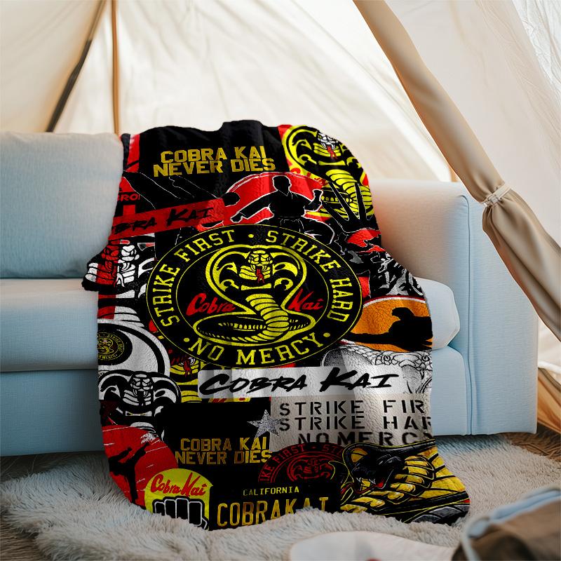 1 Stück Fußballmannschaft (25) Themen-Decke - Digitaldruck, Polyester, Gemütlich für alle Jahreszeiten, Perfekt für draußen, Camping und Reisen