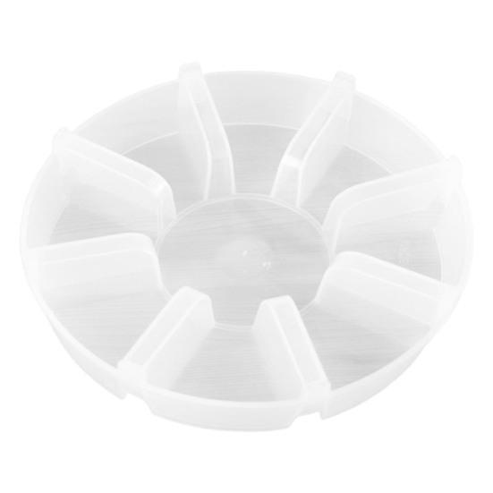 Flower Pot Tray Good Drainage Moisturizing Effect Lightweight Design Drainage Plant Tray Hollow Design Plant Saucer