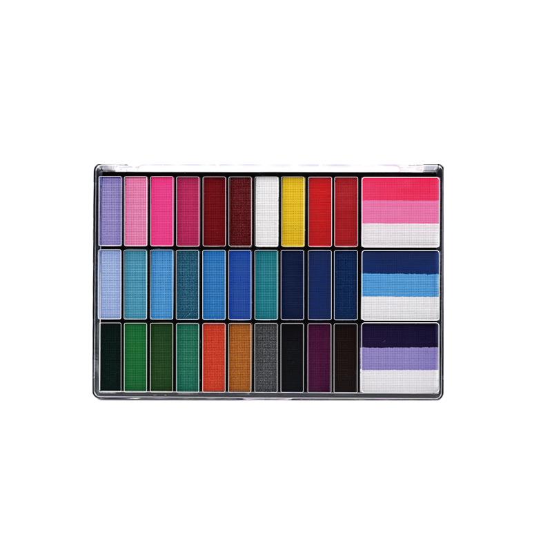 World Cup 33-Color Water-Based Face Paint Set