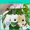 West Highland Cute White Terrier Plush Doll Gift Keychain For Friends And Lovers
