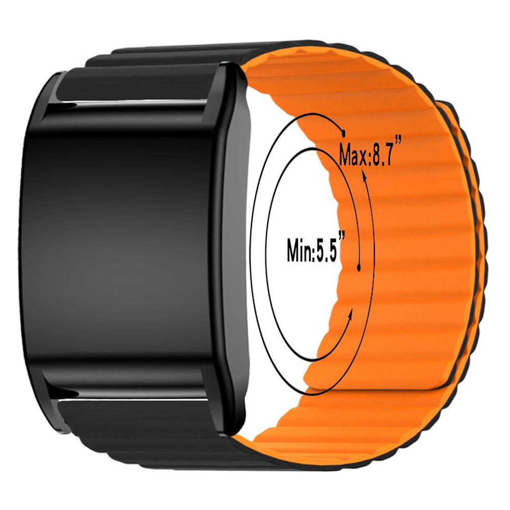 For WHOOP 4.0 Fitness Tracker Silicone Wrist Band Magnetic Replacement Strap with Protective Case