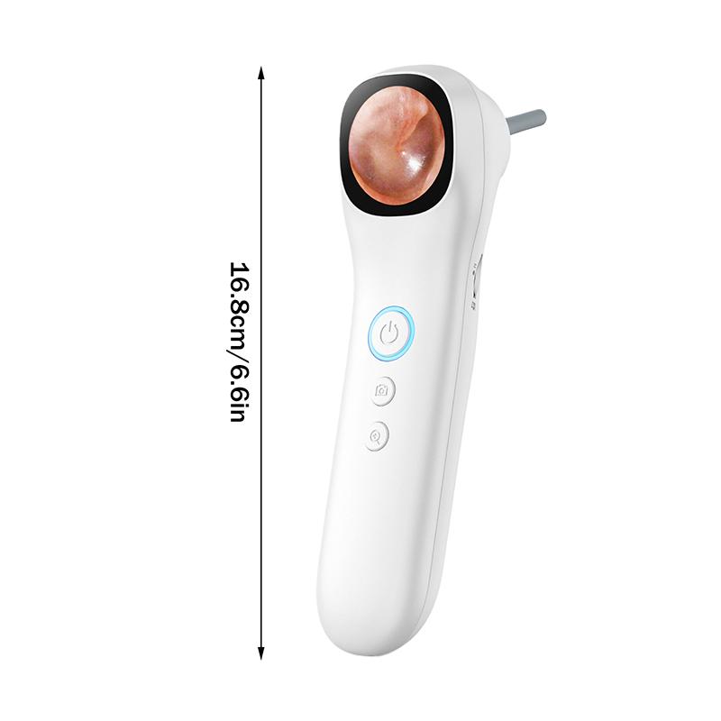 1080P HD Kamera do ucha 5 v 1 Chytrý detektor s obrazovkou Sada lžiček do uší 6 náhradních lžiček do uší 12 náhradních kontrolních hlav Nástroj do uší