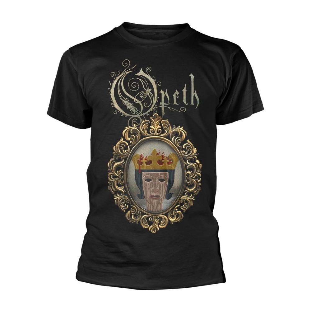 OPETH - CROWN BLACK T-Shirt, Front & Back Print Medium L