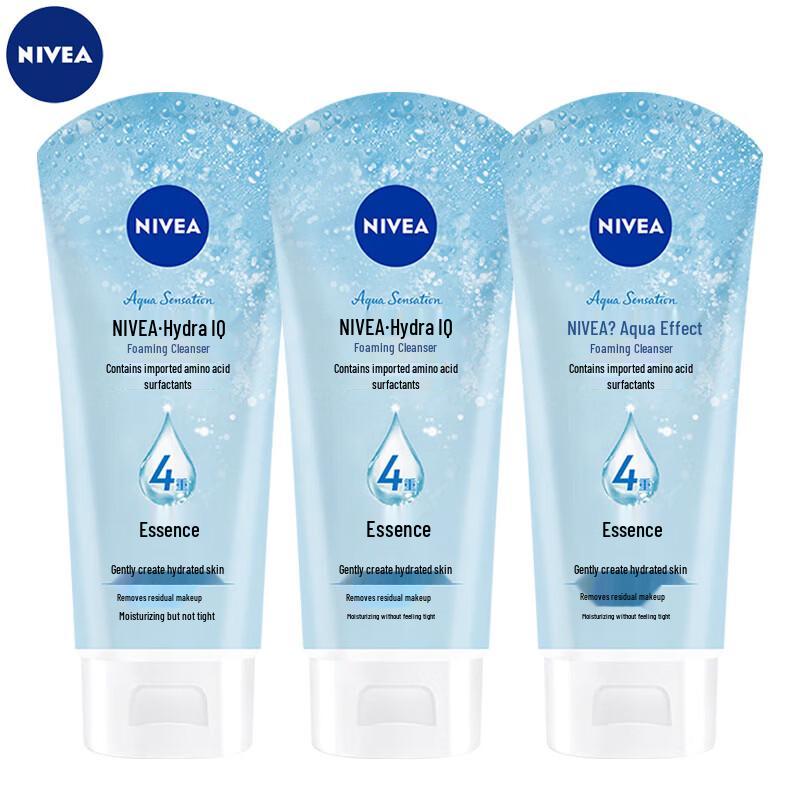 Nivea Hydrating Cleansing Foam 3-Pack