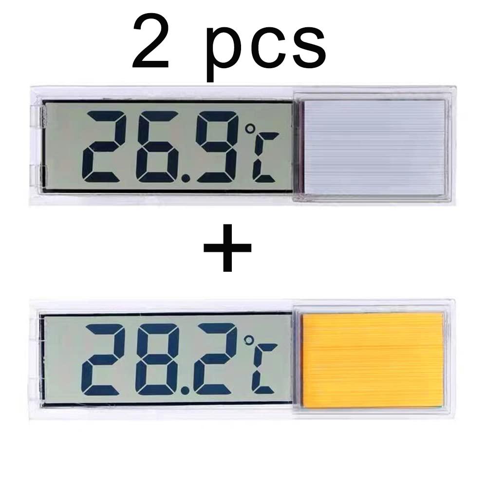 Fish Tank Thermometer Electronic LCD Digital Fish Tank Temperature Measurement Aquarium Temp Meter Accessories