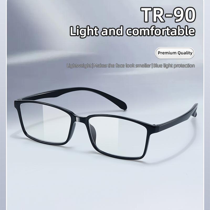 TR90 Comfortable Anti Blue Light Reading Glasses Ultra Light Presbyopic Eyewear Men Women Hyperopia Optical Computer Eyeglasses