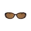 Gucci G Series G Logo Oval Sunglasses Women sunglasses Tortoiseshell No-Diamonds GG1684SA-004