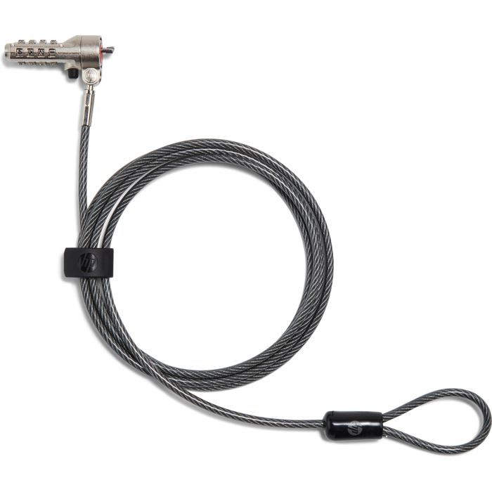 Câble de Sécurité à Combinaison - HP - Nano - 63B28AA