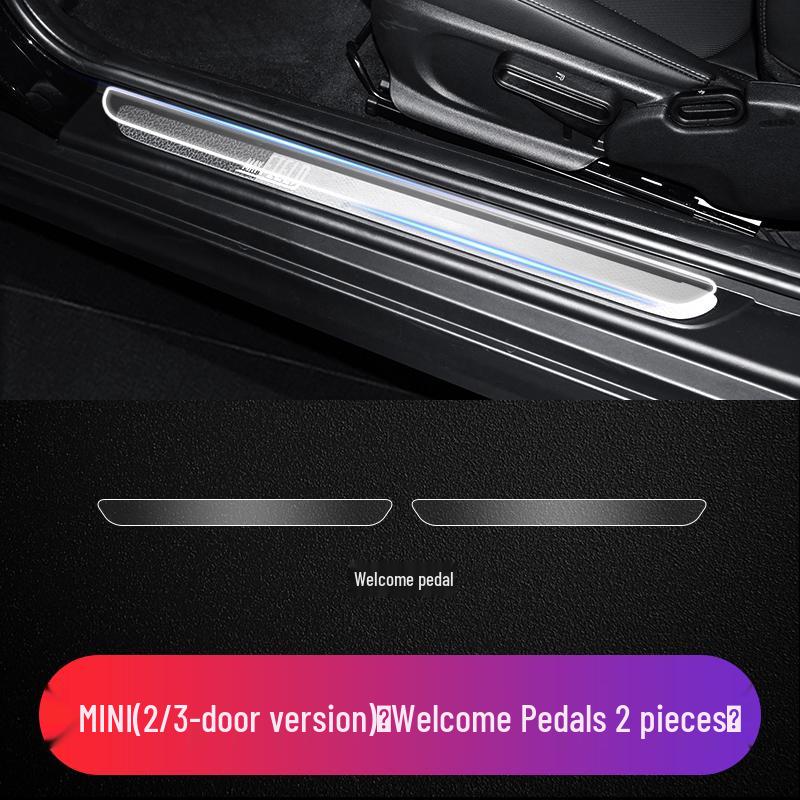 

BMW MINI Welcome Pedal Film for COOPER, CLUBMAN, and COUNTRYMAN – Special TPU Film See Description for Size