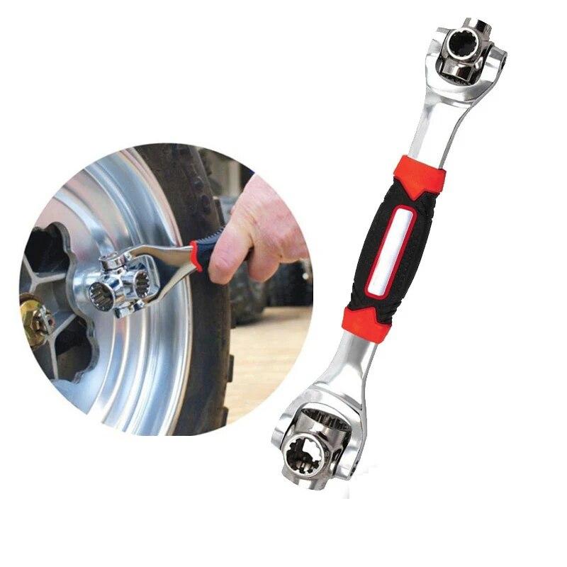 

Универсальный торцовый ключ 48 в 1 со шлицевыми болтами Torx, 4-12-точечный вращающийся на 360 градусов гаечный ключ, ручные инструменты для механика