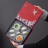 Elegant Guochao Ceramic Kung Fu Tea Set