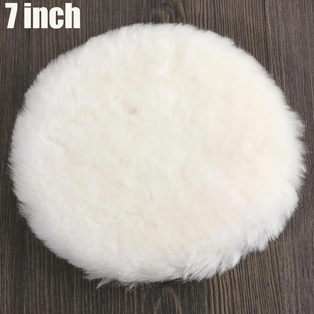 Imitation Wool Ball Polishing Disc 3-7 Inch Universal Car Motorcycle Paint Care Car Beauty Polishing Waxing Disc Self-adhesive