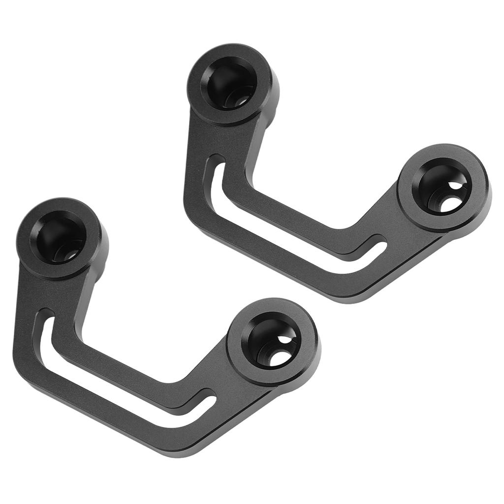 Pair A Pillar Windshield Light Mounting Bracket Replacement for Jeep Wrangler JL JLU 2018‑2022 Black