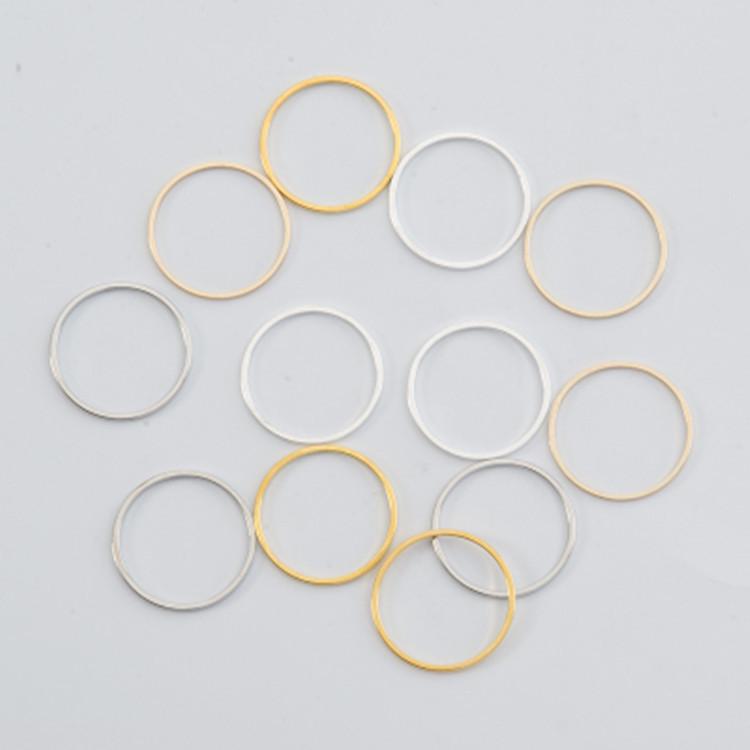 Geometric Round Circle Ring Dangle Earrings DIY Pack - Handmade Jewelry Making Accessories