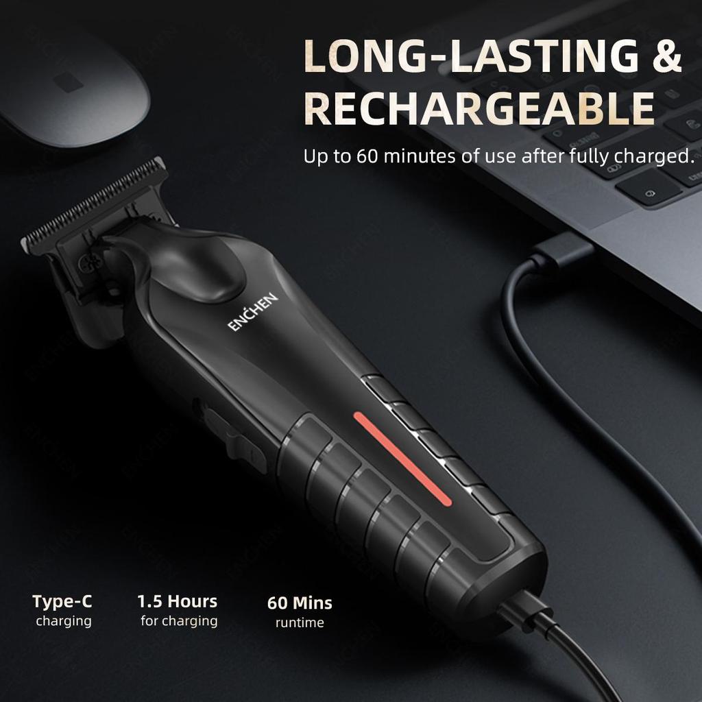 Xiaomi ENCHEN Sharp 6 Hair Clipper Cordless Hair Trimmer Electric Hair Cutting Machine