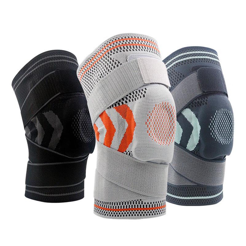 Tingbai Sports Knee Brace with Silicone and Spring Support