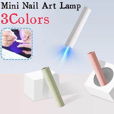 Nail Art Lampe Nail Art Lampe Klein Tragbar Handheld Nail Art Lichttherapie Gerät Härtend UV Mini Backlampe Schnelltrocknende Nail Art Lampe
