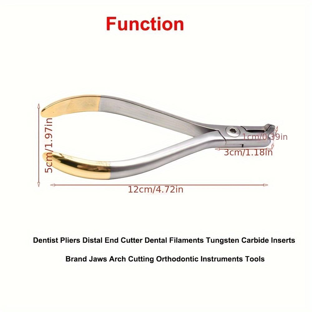 Stainless Steel Wire Cutter - Precision End Cutting Pliers for Jewelry Making Industrial Grade Wire Snips & Nippers Durable