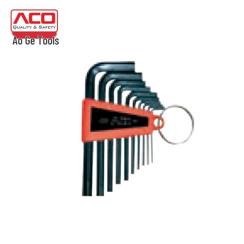 ACO 8-Piece Anti-Fall L-Type Hex Key Wrench Set 1.5-6mm