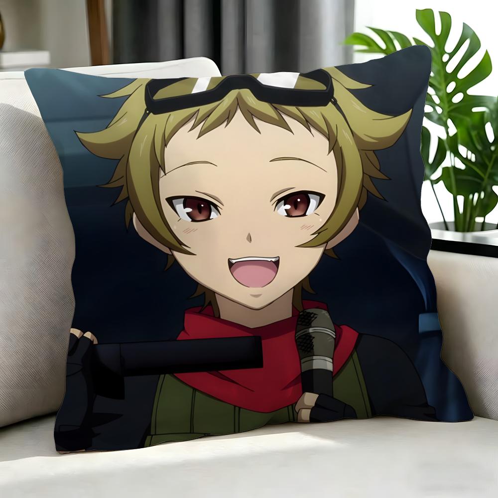 anime Mayoiga Cushion Cover Cushion Cover Set Pcs x x x Pillowcase Decorative Sofa Home Decor
