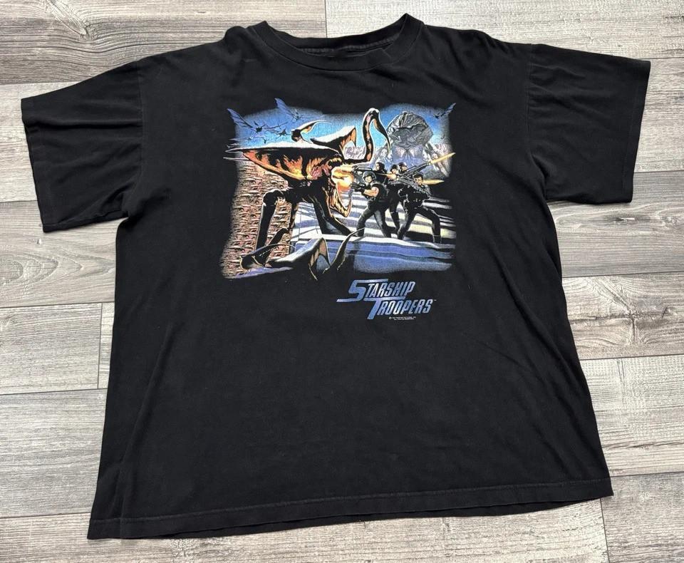 Футболка из фильма «Звездный десант» Размер S-5XL 1997 Tristar С коротким рукавом Comfort Colors Унисекс XXXXL