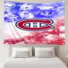 Montreal Canadi-ens Hockey Team Tapestry, Unique Design Tapestry, Wall Decor for Bedroom,Livingroom, Playroom,Heartwarming Fan Holiday Gifts