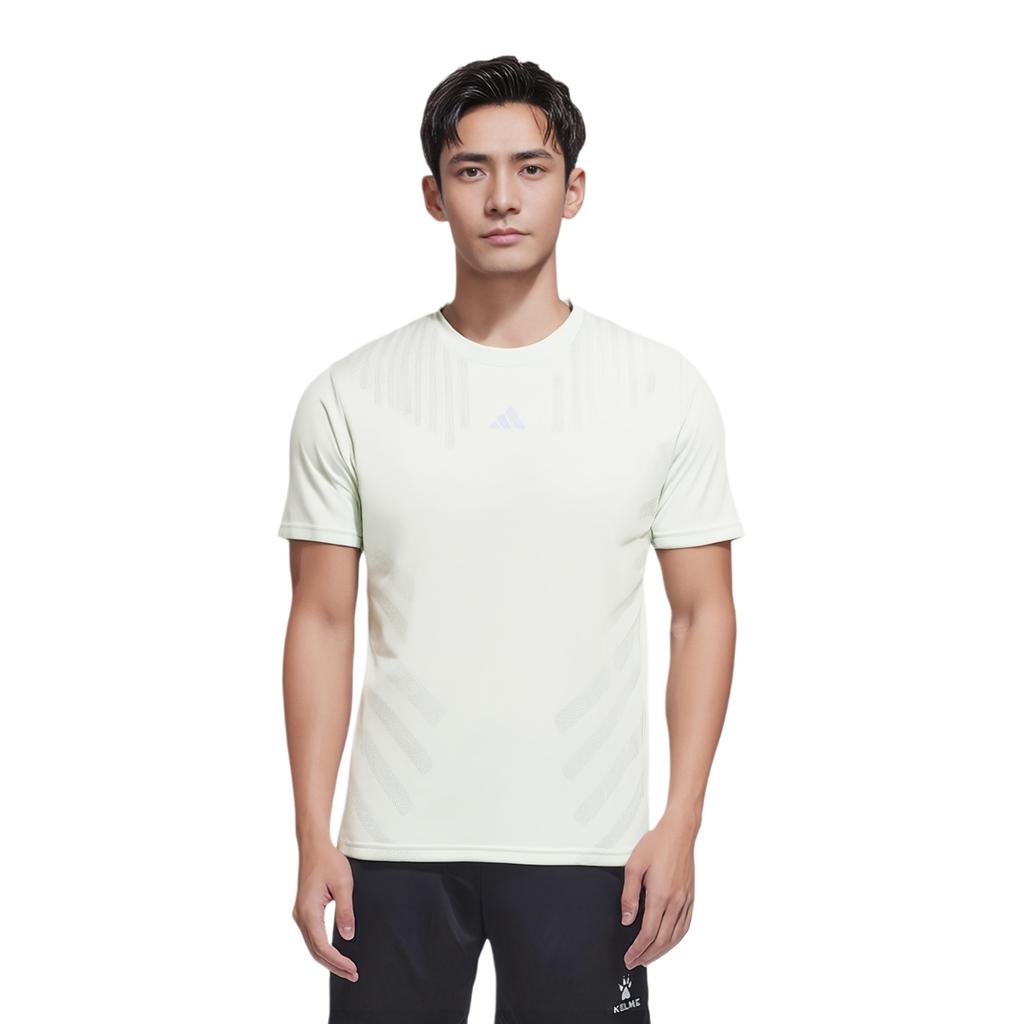 Adidas Airchill Hiit Workout T-Shirt Men Tops Linen-Green IX9105