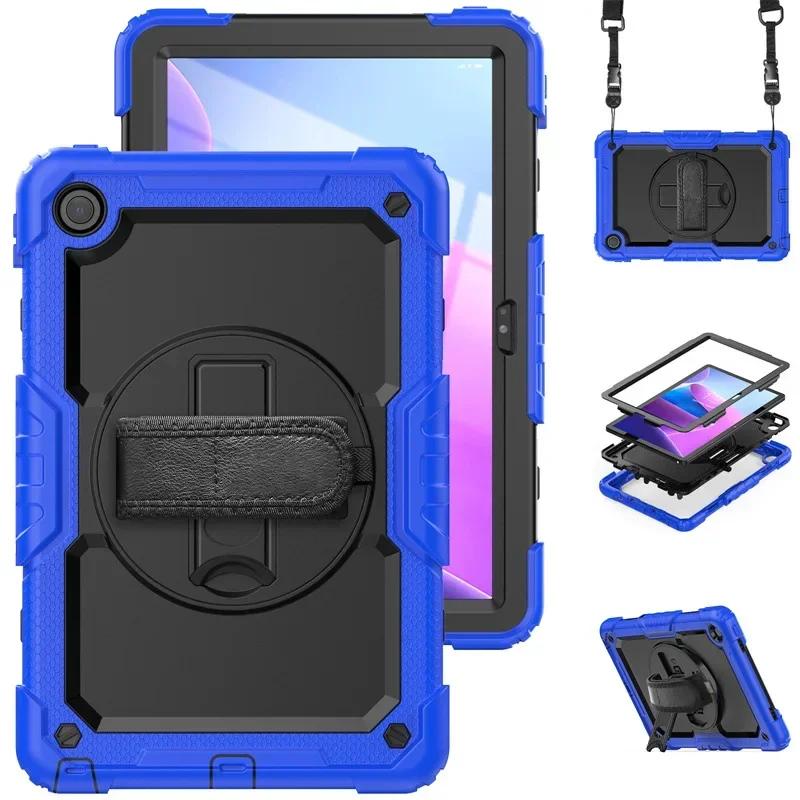 Étui Pour Samsung Galaxy Tab A9 8.7 SM-X110 X115 Housse de Tablette A11 A9+Plus 11 A11 8.7 Capa pour Enfants Protection d'Écran+Sangle de Poignée A9 8.7inch X110X115
