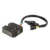 Motorcycle Voltage Regulartor 12V Power Regulator Rectifier 31600‑MS9‑000 Replacement for NTV600 NTV650 Revere