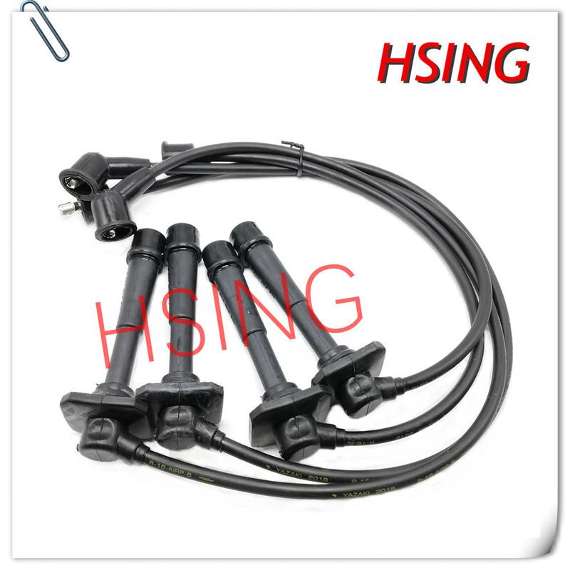 Ignition Cable Spark Plug Wire Set Fits For Mazda 626 MX-6 2.0L ***Part No# FS01-18-140 FS0118140 0986357241