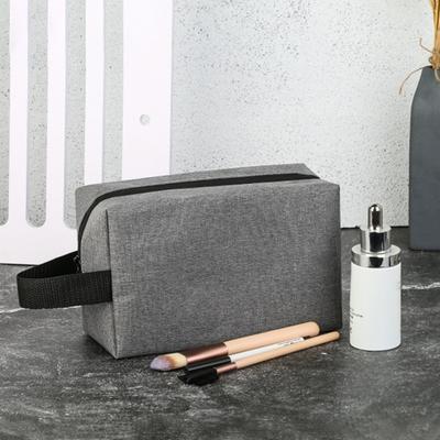 Organizer Pouch with Handle Easy To Carry Waterproof Oxford Cloth Travel Mens Toiletry Bag Women Cosmetic Case Daily Use