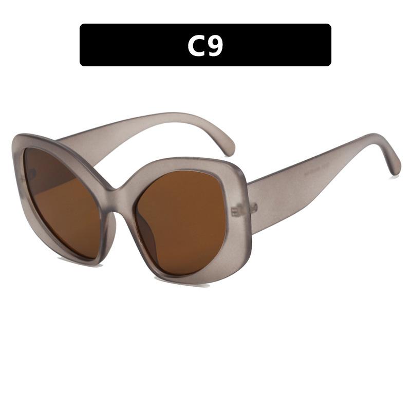 

Большие солнцезащитные очки особой формы, солнцезащитные очки, те же самые персонализированные солнцезащитные очки высокого класса as shown