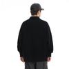 Autumn Lapel Splicing Contrasting Sweater Men'S Loose Large Size Casual Youth Top Clothes Tide
