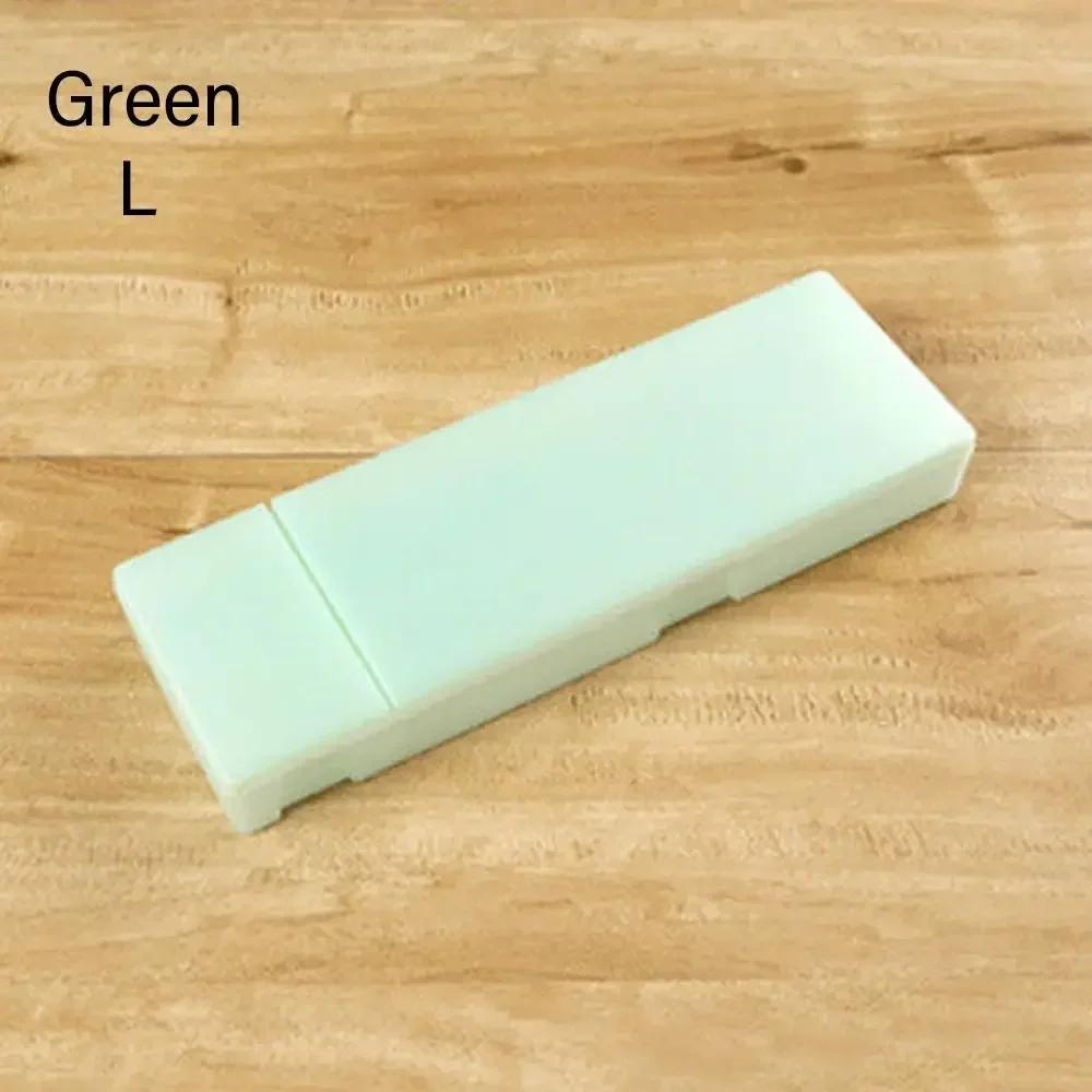 Frosted Pencil Case Simple Non-toxic Hard Plastic Pencil Box Translucent Students Gift Pen Box for School
