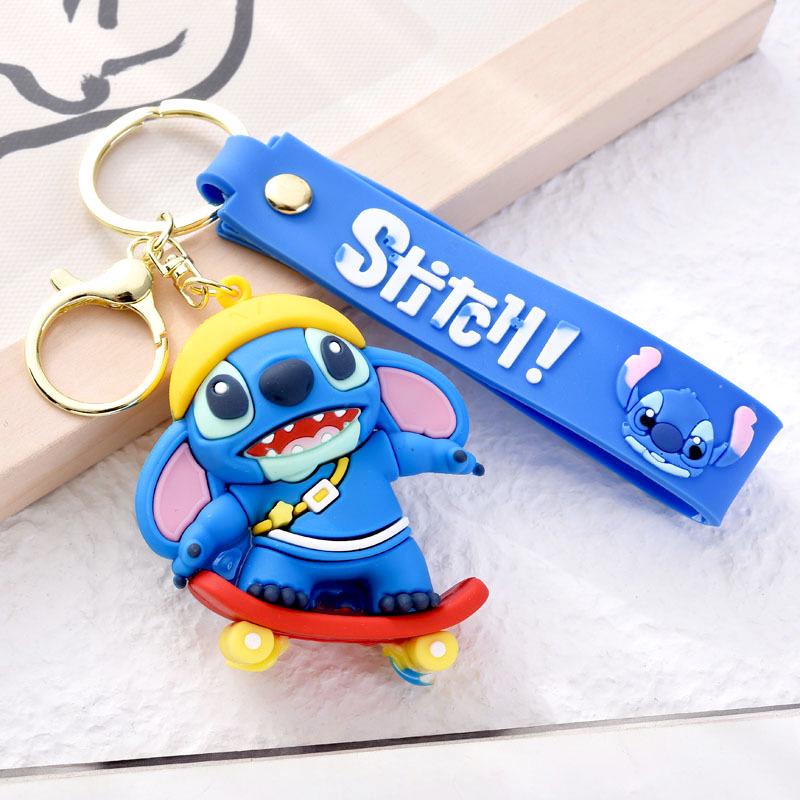 

Cartoon Stitch Figure Keychain Pendant for Backpacks & Cars