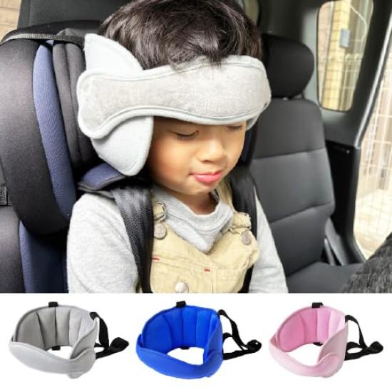 

Felizchi Car Seat Neck Support Cushion Neck Pillow for Car and Adjustable Kids, Seat, Napping, (Blue) синий