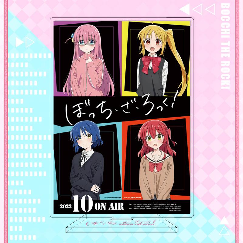 16cm Height Bocchi The Rock! Acrylic Stand Character Figurine